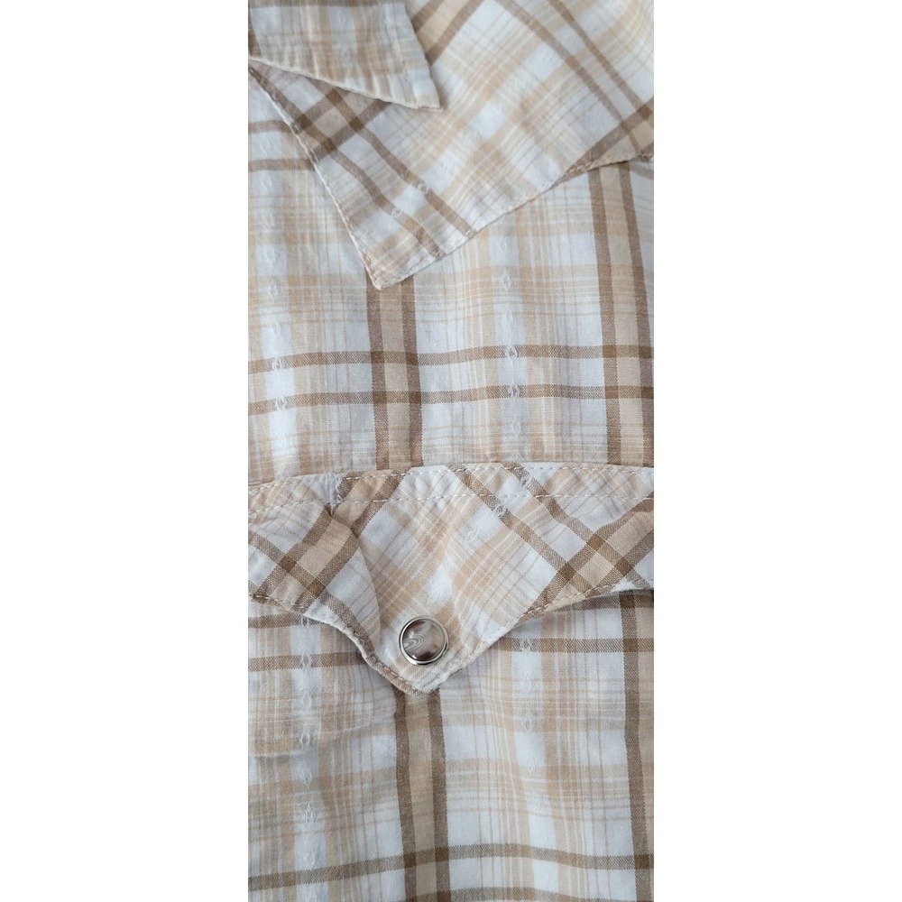 Roper Men's Western Snap Button-Down Large - Picture 5 of 5